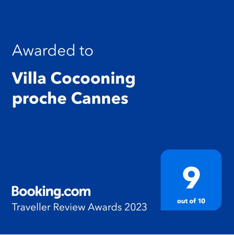 Villa Cocooning proche Cannes Vallauris Extérieur photo